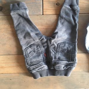 Baby boy 18 months grey stretchy soft Levi’s